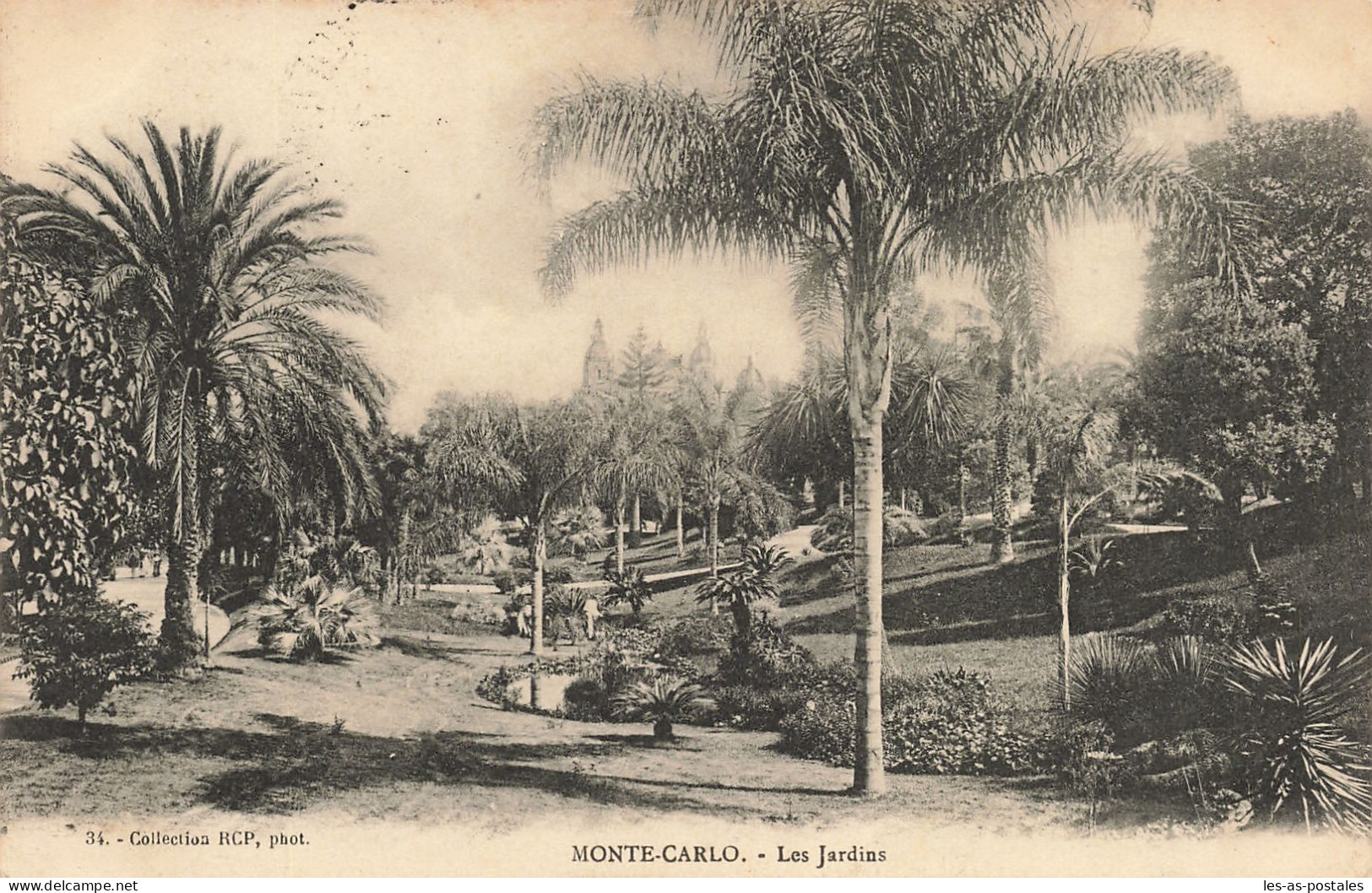 98 MONACO MONTE CARLO LES JARDINS - Exotische Tuin