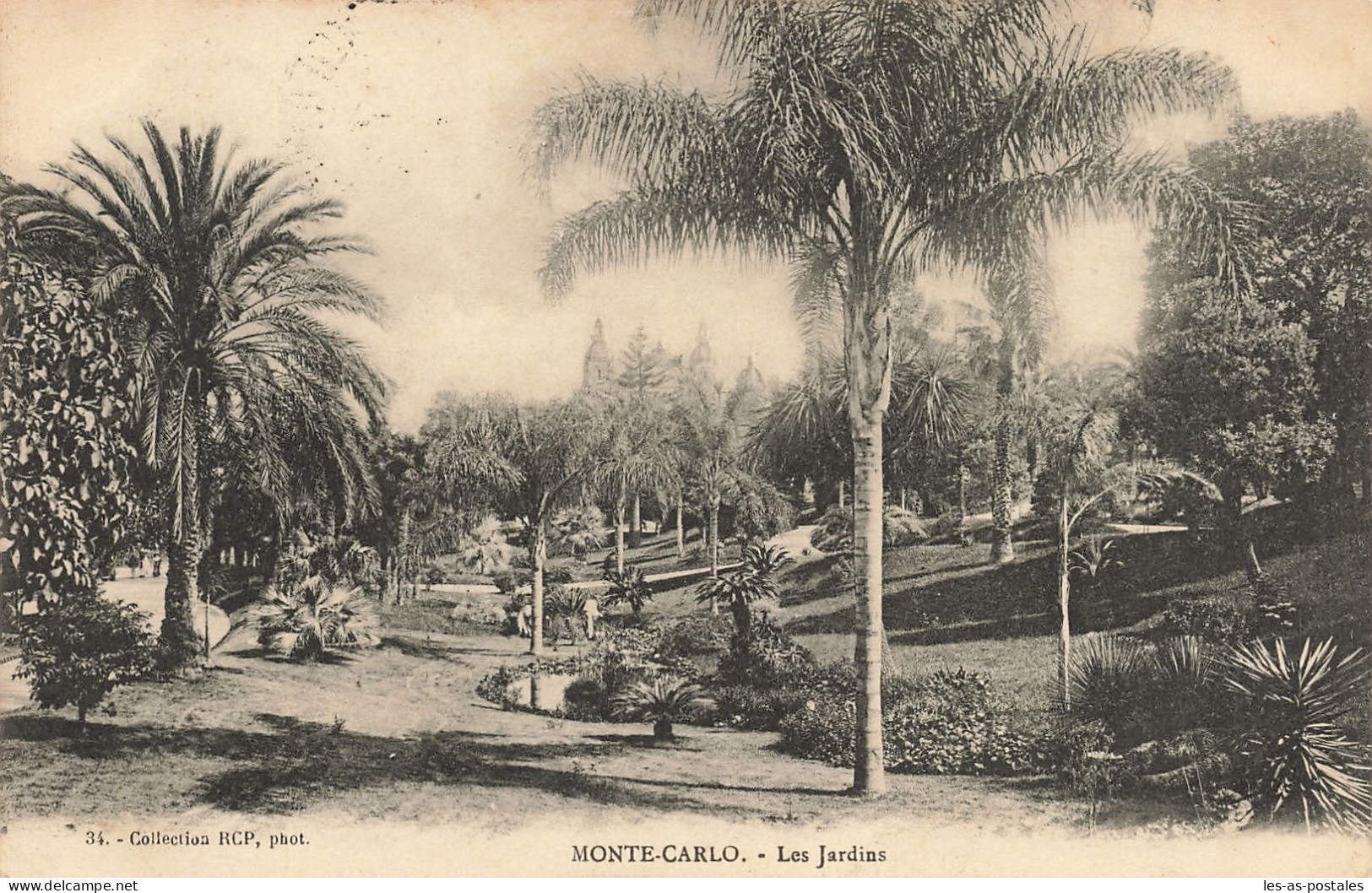 98 MONACO MONTE CARLO LES JARDINS - Jardín Exótico
