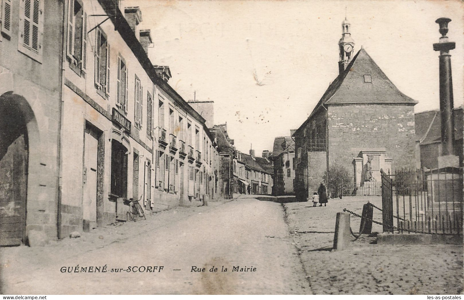 56 GUEMENE SUR SCORF RUE DE LA MAIRIE - Guemene Sur Scorff