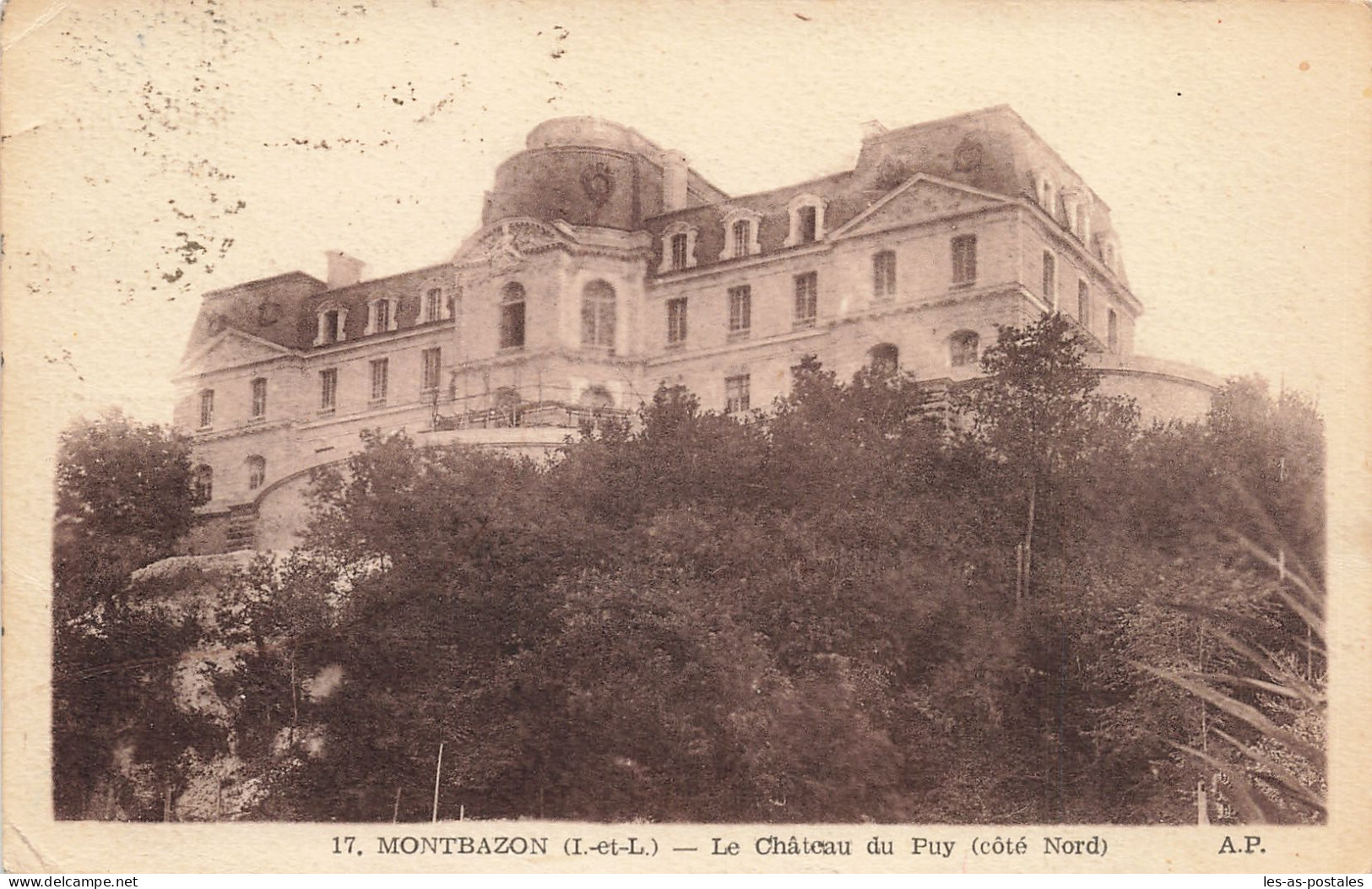 37 MONTBAZON LE CHÂTEAU DU PUY - Montbazon