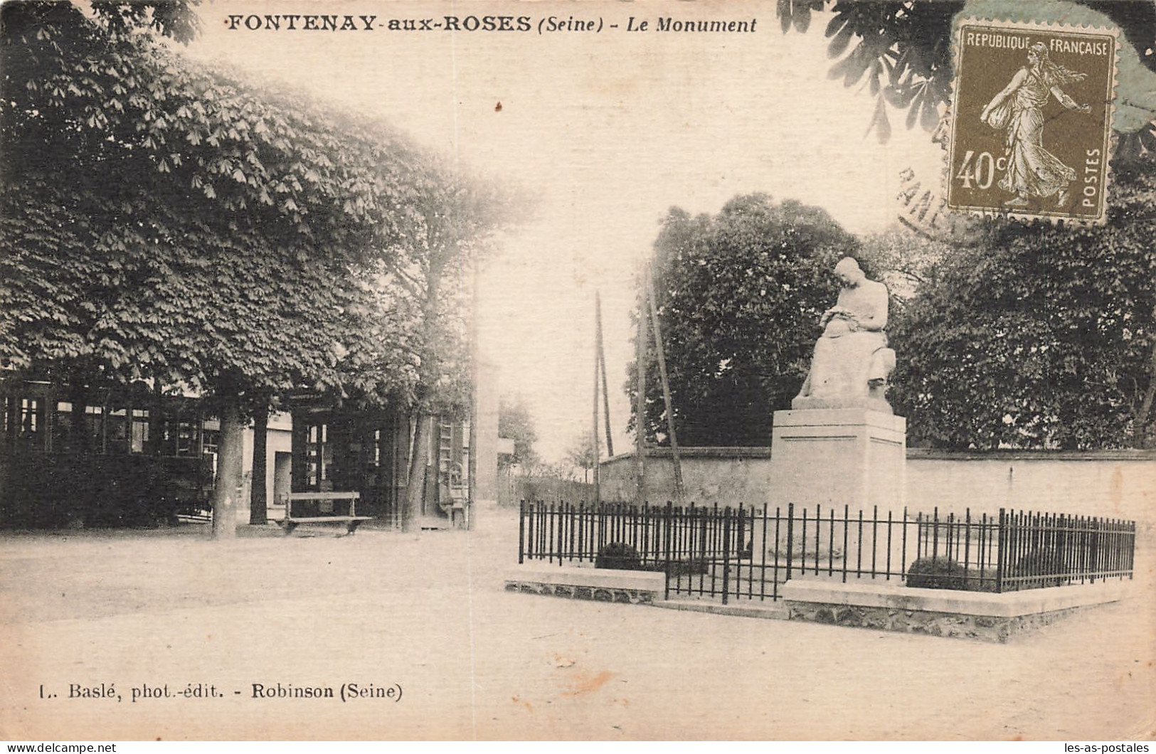 92 FONTENAY AUX ROSES LE MONUMENT - Fontenay Aux Roses