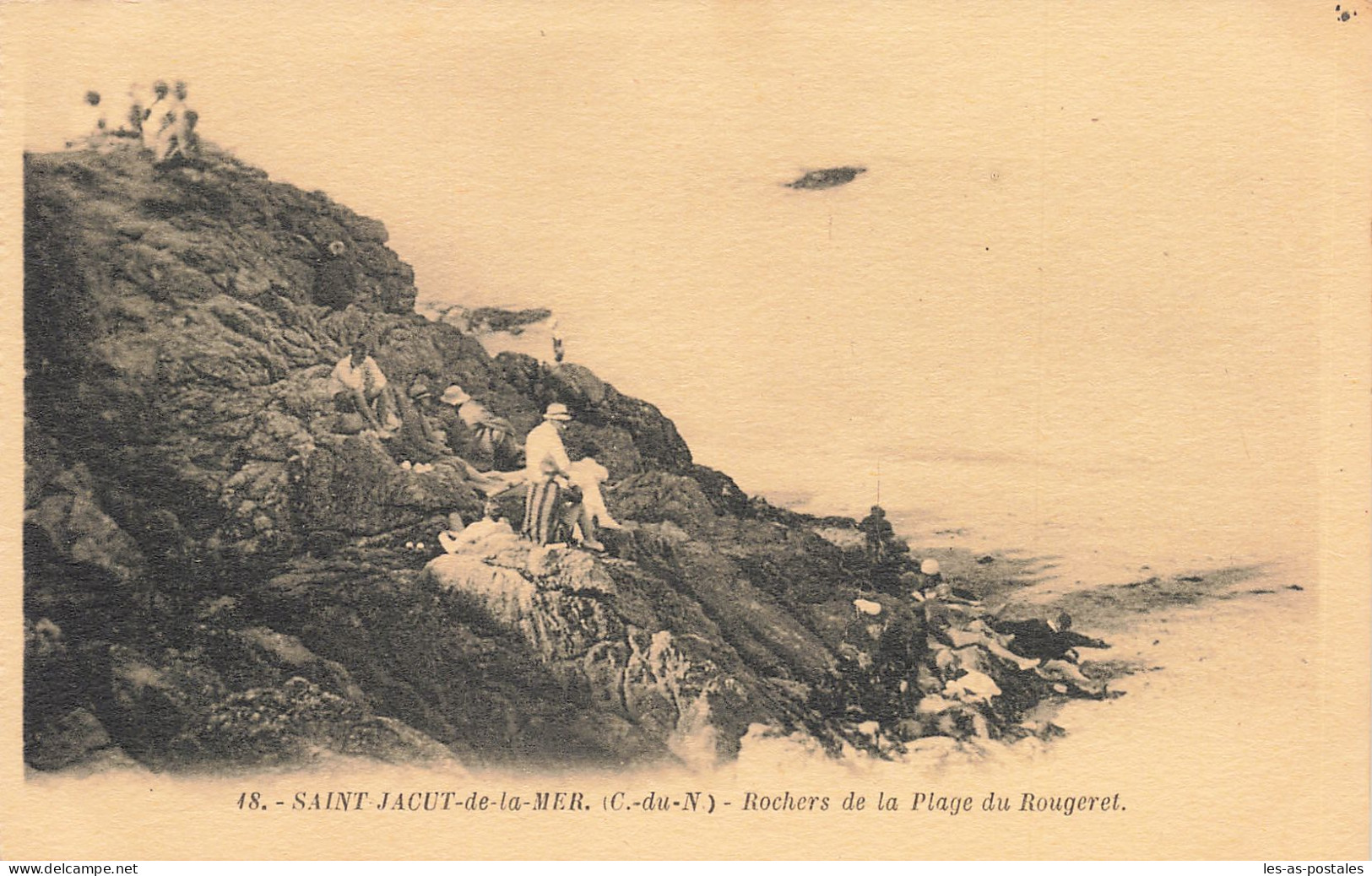 22 SAINT JACUT DE LA MER PLAGE DU ROUGERET - Saint-Jacut-de-la-Mer
