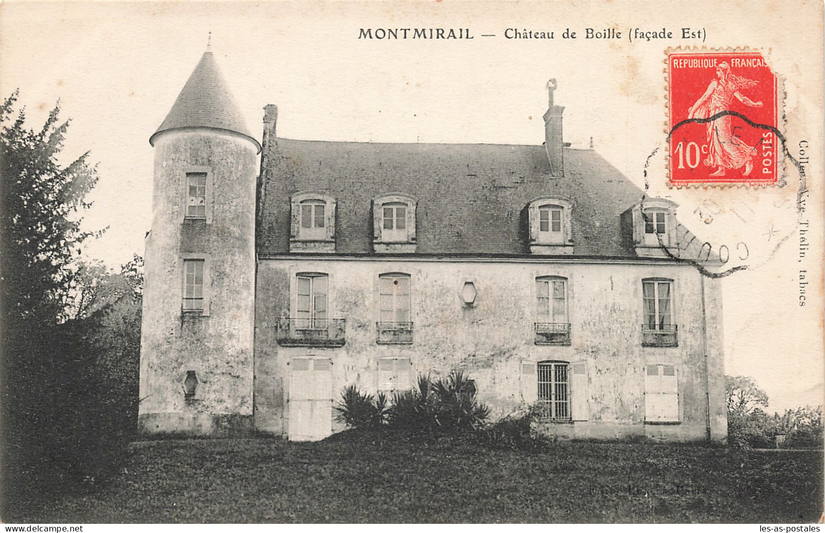 72 MONTMIRAIL CHÂTEAU DE BOILLE - Montmirail
