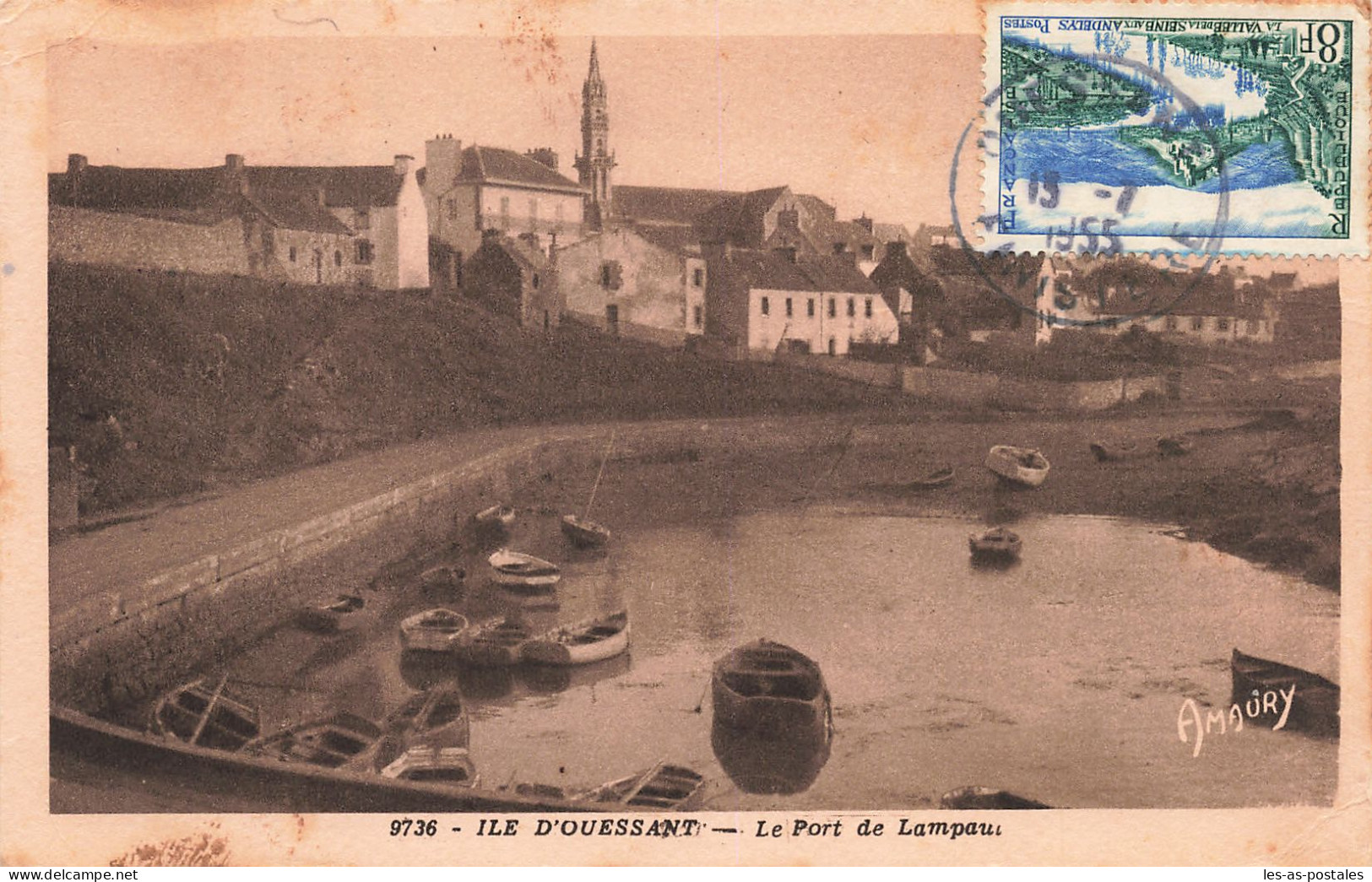 29 L ILE D OUESSANT LE PORT DE LAMPAU - Ouessant