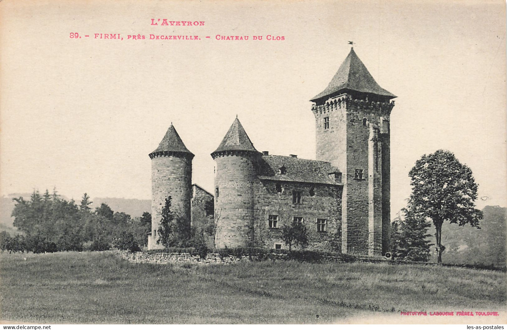 12 FIRMI CHÂTEAU DU CLOS - Firmi