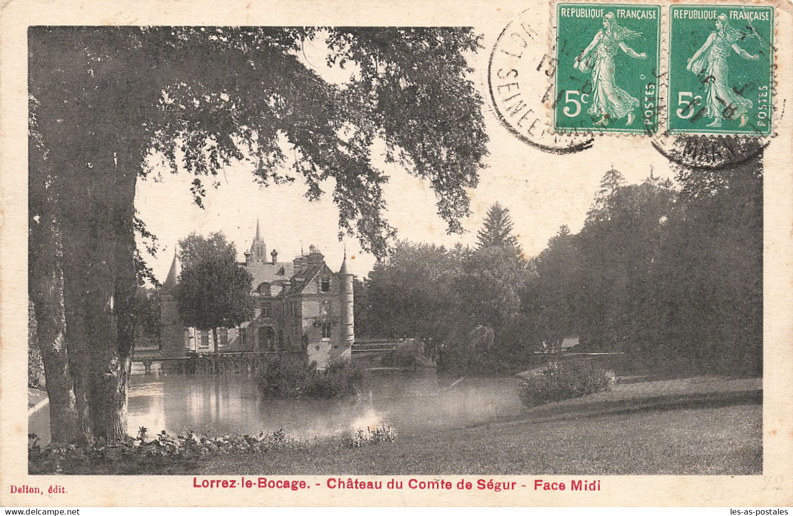 77 LORREZ LE BOCAGE LE CHÂTEAU - Lorrez Le Bocage Preaux