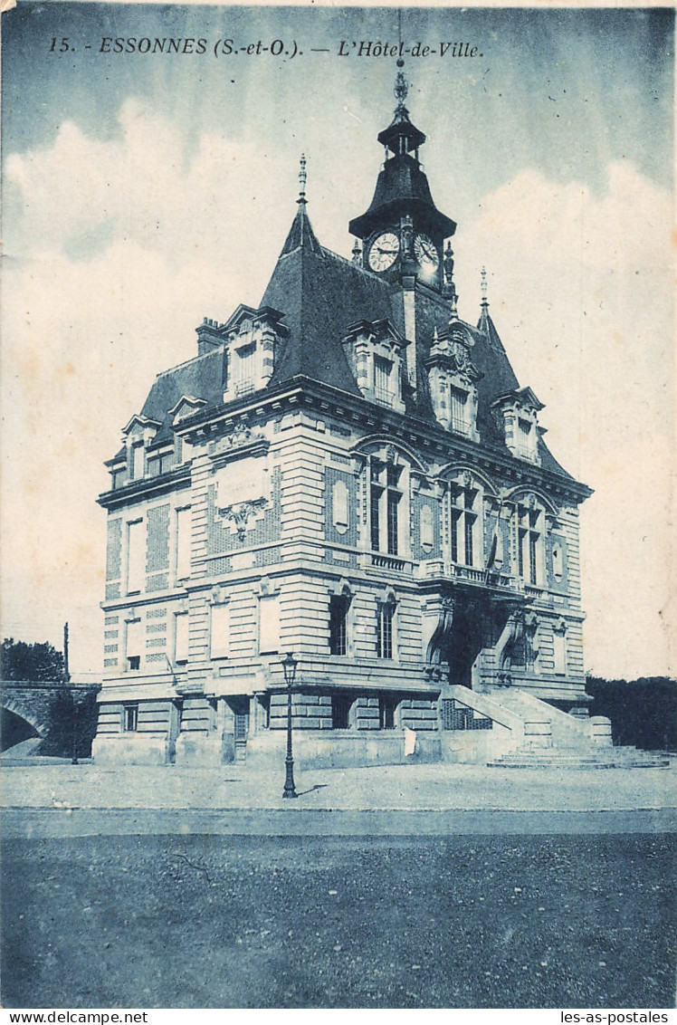 91 ESSONNES L HOTEL DE VILLE - Essonnes