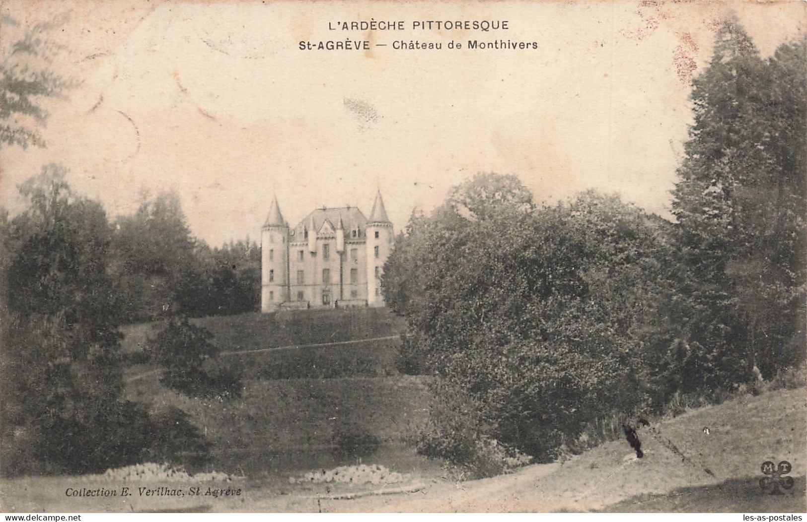 7 SAINT AGREVE CHÂTEAU DE MONTHIVERS - Saint Agrève