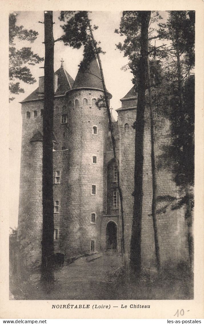 42 NOIRETABLE LE CHÂTEAU - Noiretable