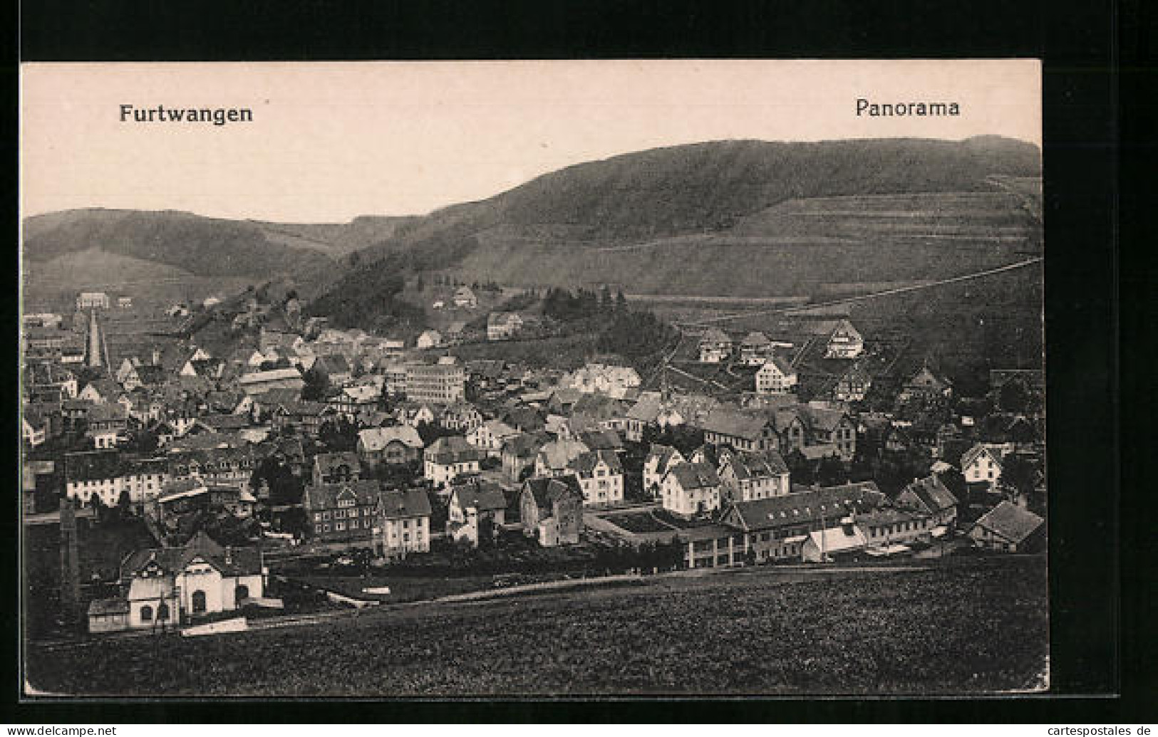 AK Furtwangen, Panorama  - Furtwangen