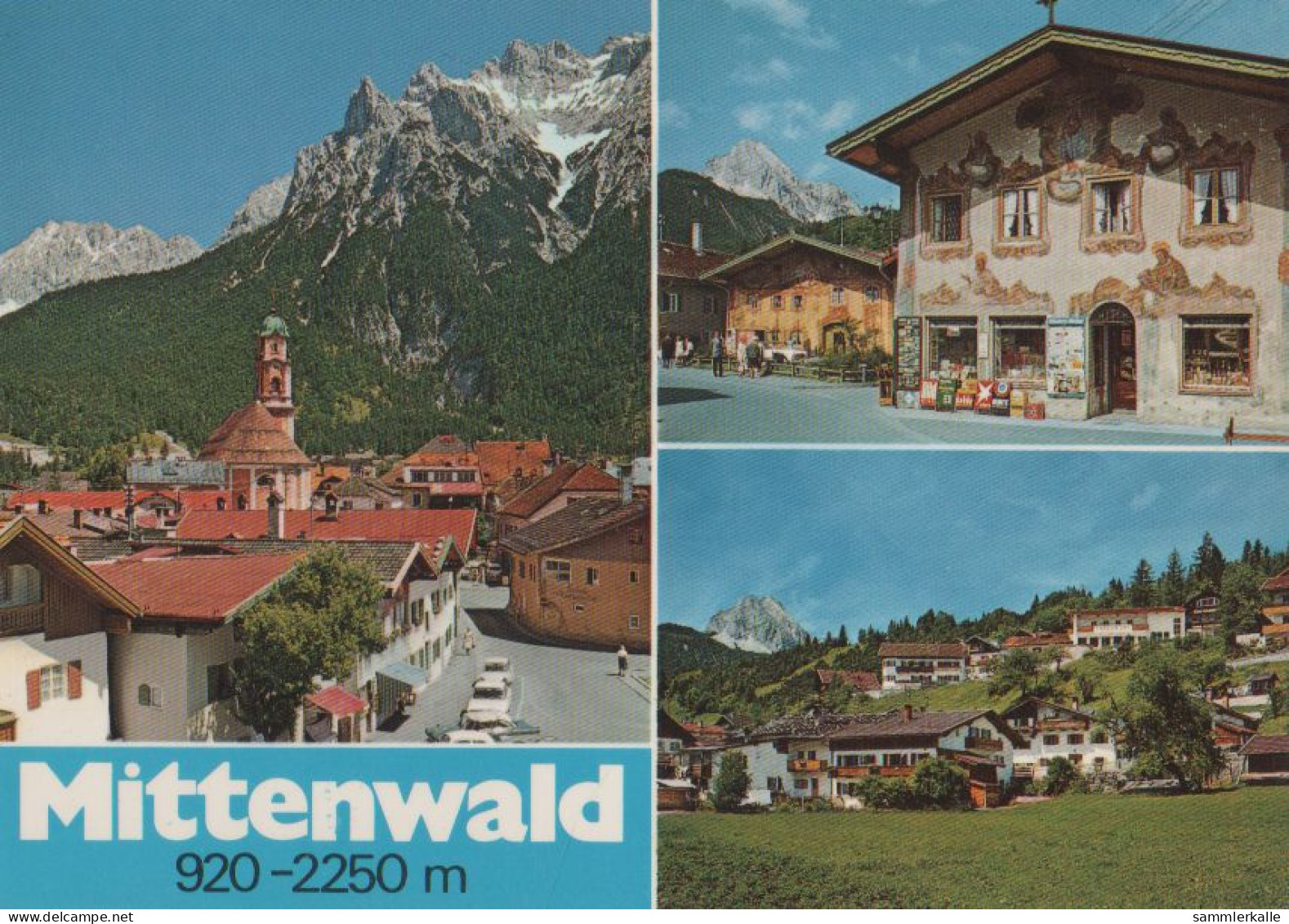 28855 - Mittenwald - U.a. Im Gries - Ca. 1980 - Mittenwald