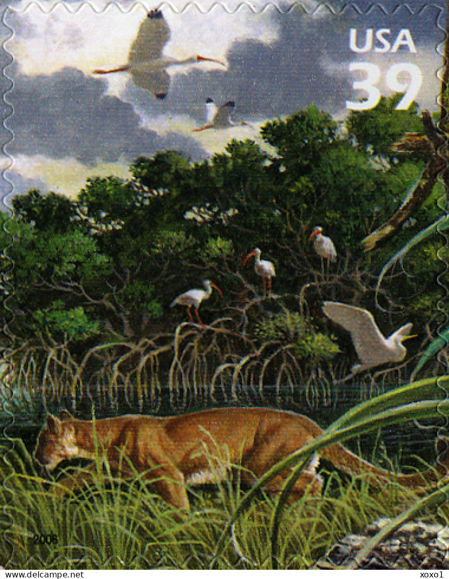 USA 2006 MiNr. 4173 Southern Florida Wetland 8th, Birds , Cats Of Prey, Florida Panther, Red Mangrove 1v MNH**  0.90 € - Autres & Non Classés
