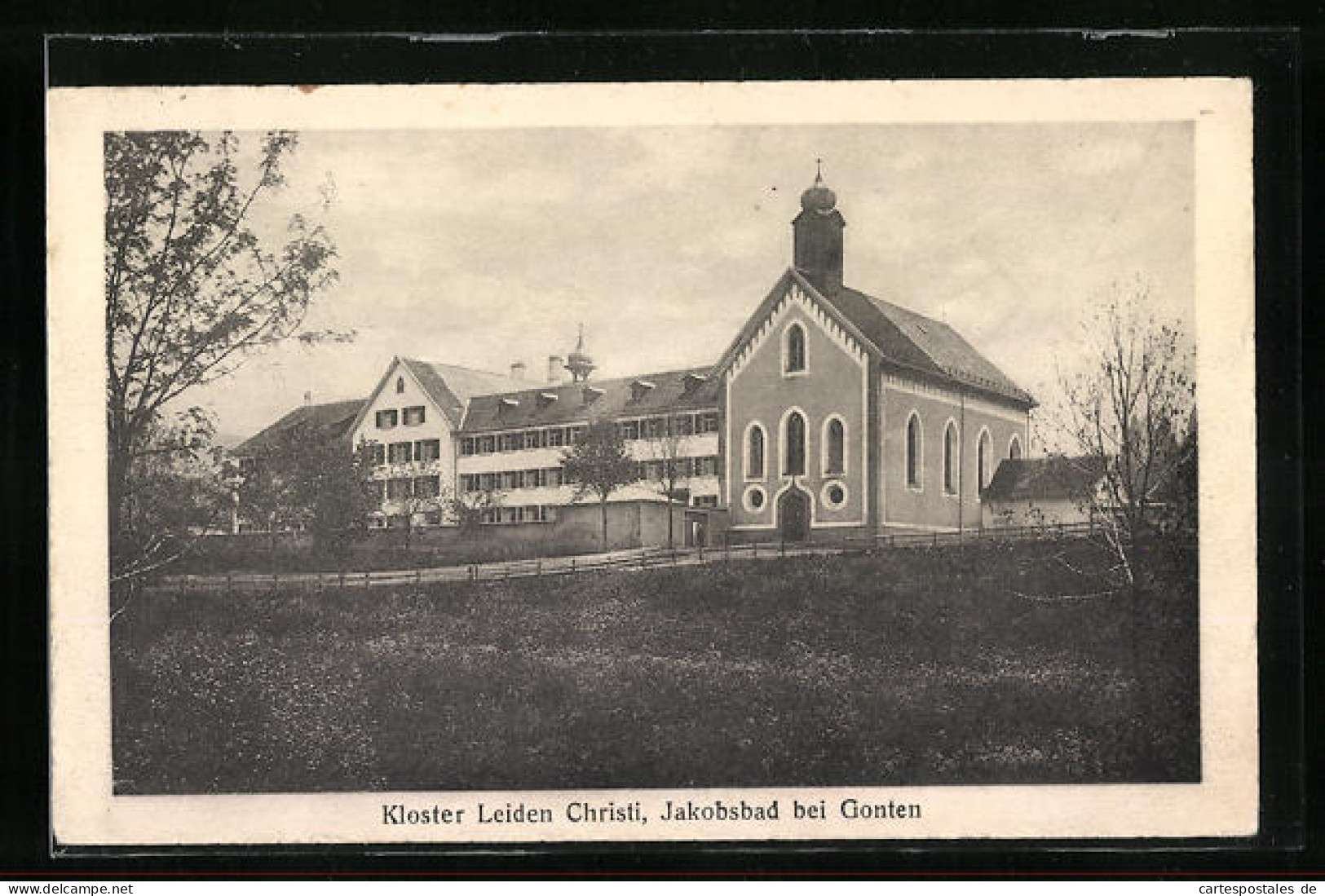 AK Jakobsbad Bei Gonten, Kloster Leiden Christi  - Gonten