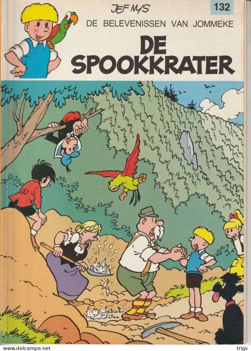 N° 132 - De Spookkrater - Jommeke