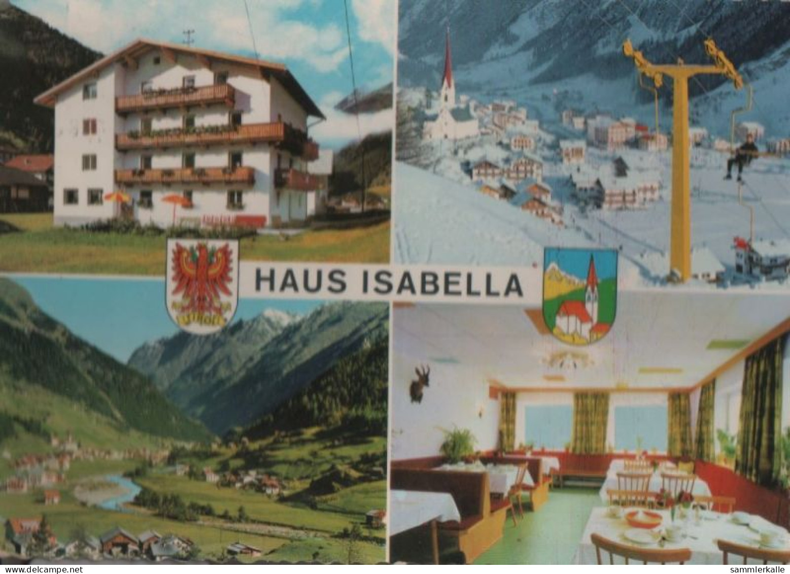 42238 - Österreich - Sölden - Haus Isabella - Ca. 1975 - Sölden