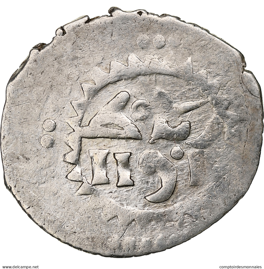 Maroc, Sidi Mohammed III, Dirham, AH 1191/1777, Rabat, Argent, TTB, KM:32.8 - Marruecos