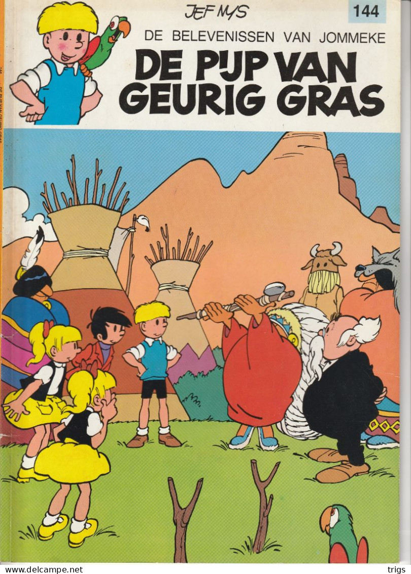 N° 144 - De Pijp Van Geurig Gras - Jommeke