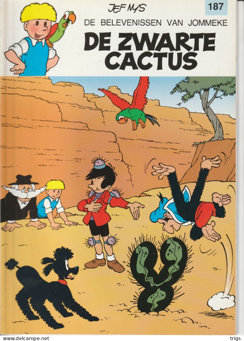 N° 187 - De Zwarte Cactus - Jommeke