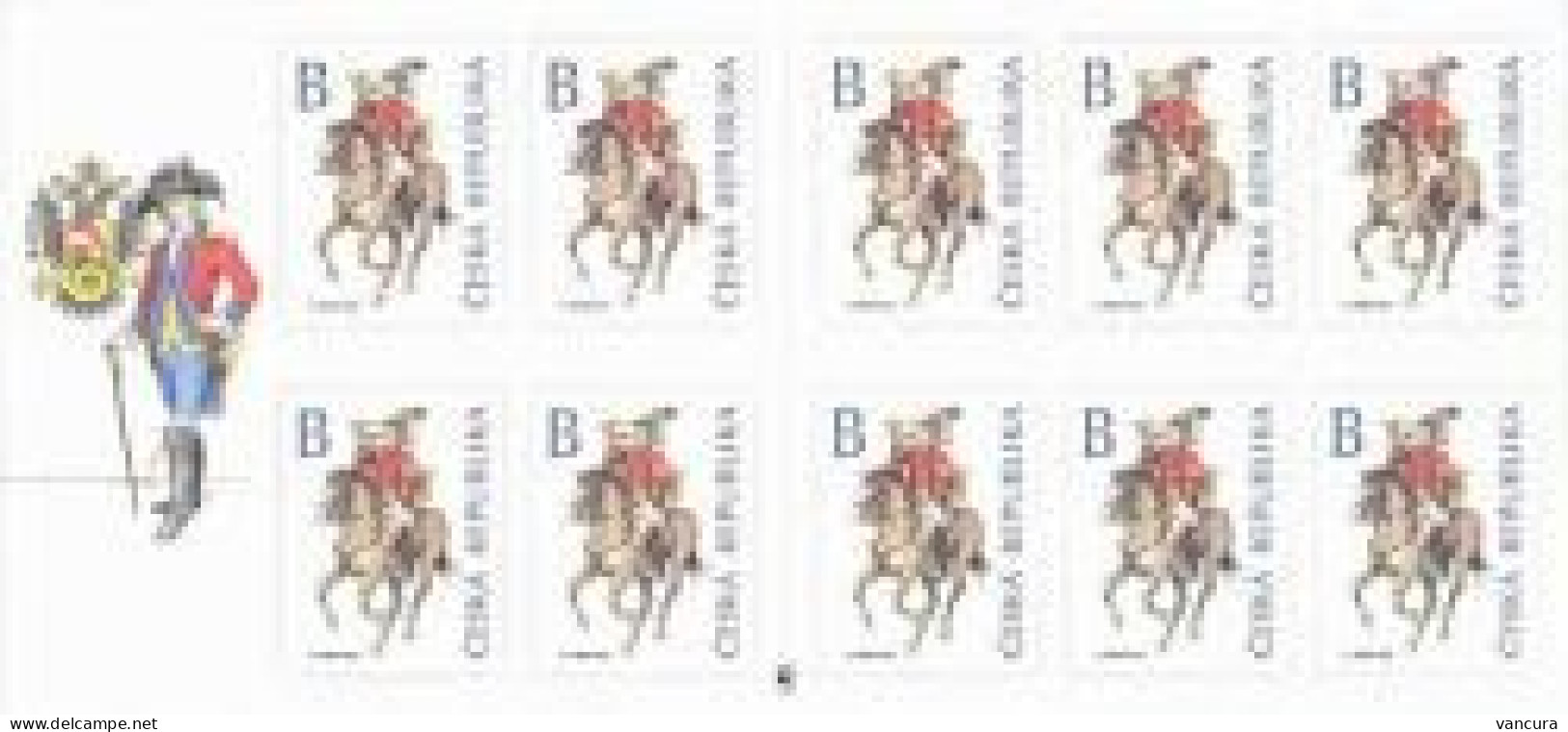 Booklet 1060 Czech Republic Post Uniform 2020 - Unused Stamps