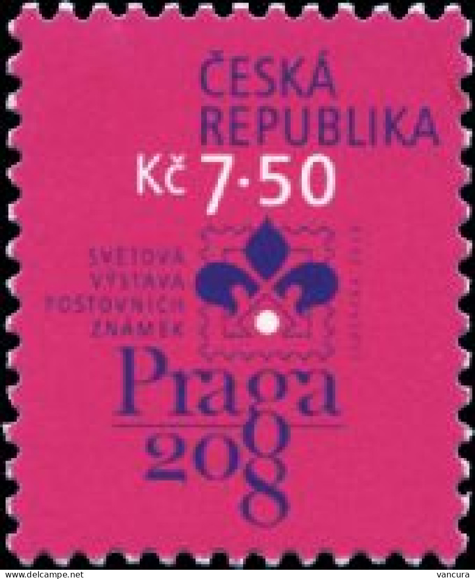 498 Czech Republic Praga 2008 Stamp Exhibition 2006 - Nuevos