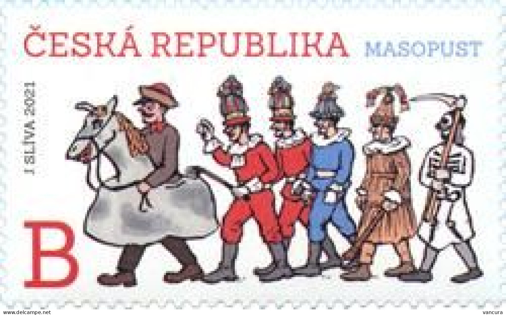 ** 1106 Czech Republic Carnival 2021 - Unused Stamps