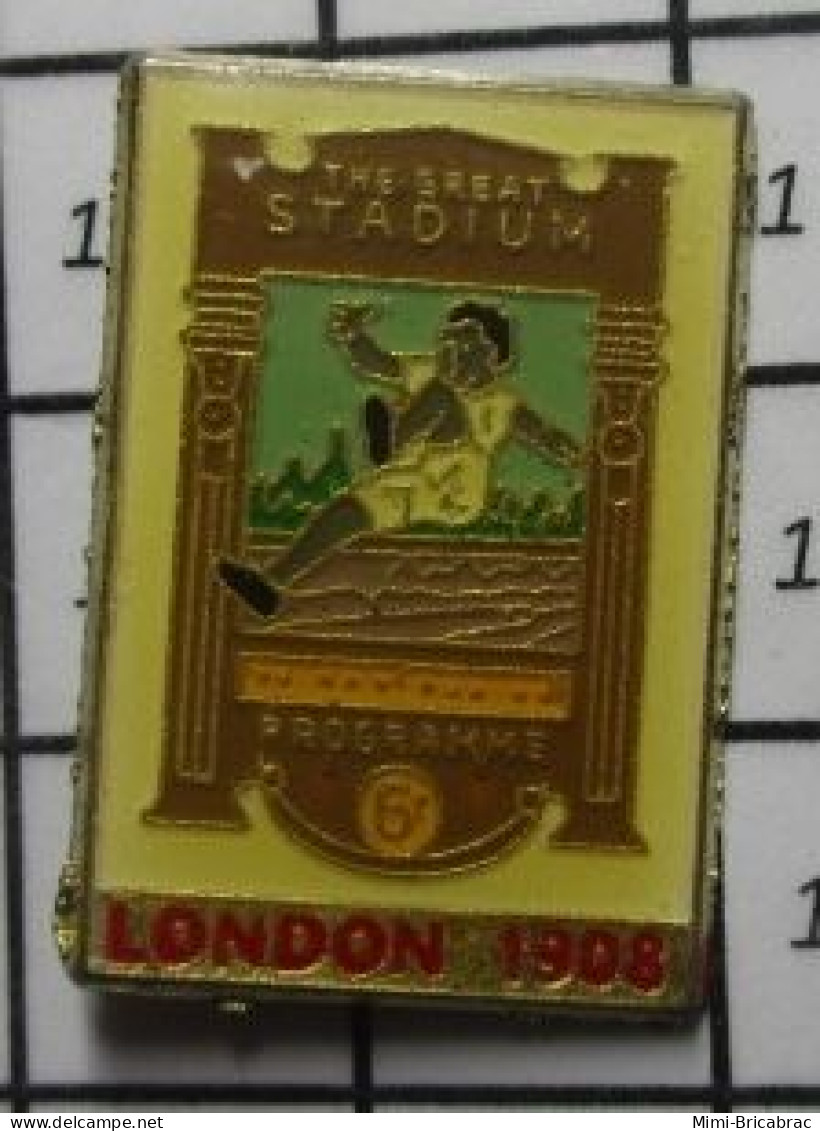 713c Pin's Pins / Beau Et Rare / JEUX OLYMPIQUES / LONDRES 1908 LONDON  COCA-COLA J.O. D'ETE - Olympic Games