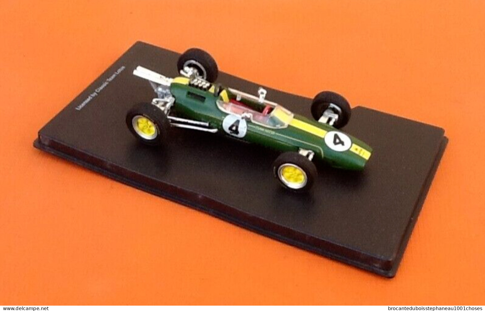 Voiture Miniature    Lotus Climax  25   (1963)    Echelle : 1/43ème   RBA Collectibles - Andere & Zonder Classificatie