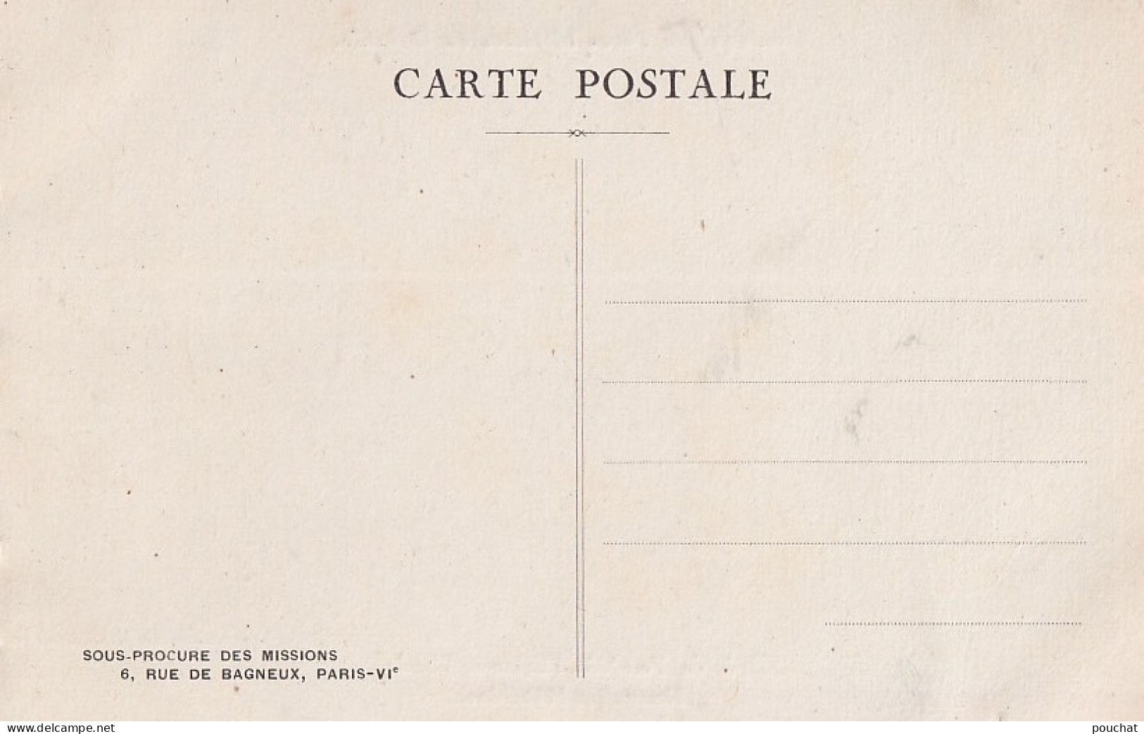 C4- MISSIONS  DES  PERES  MARISTES EN OCEANIE - ARCHIPEL DES SALOMON - GUADALCANAR - SONNEUR DU VILLAGE - ( 2 SCANS ) - Salomoninseln