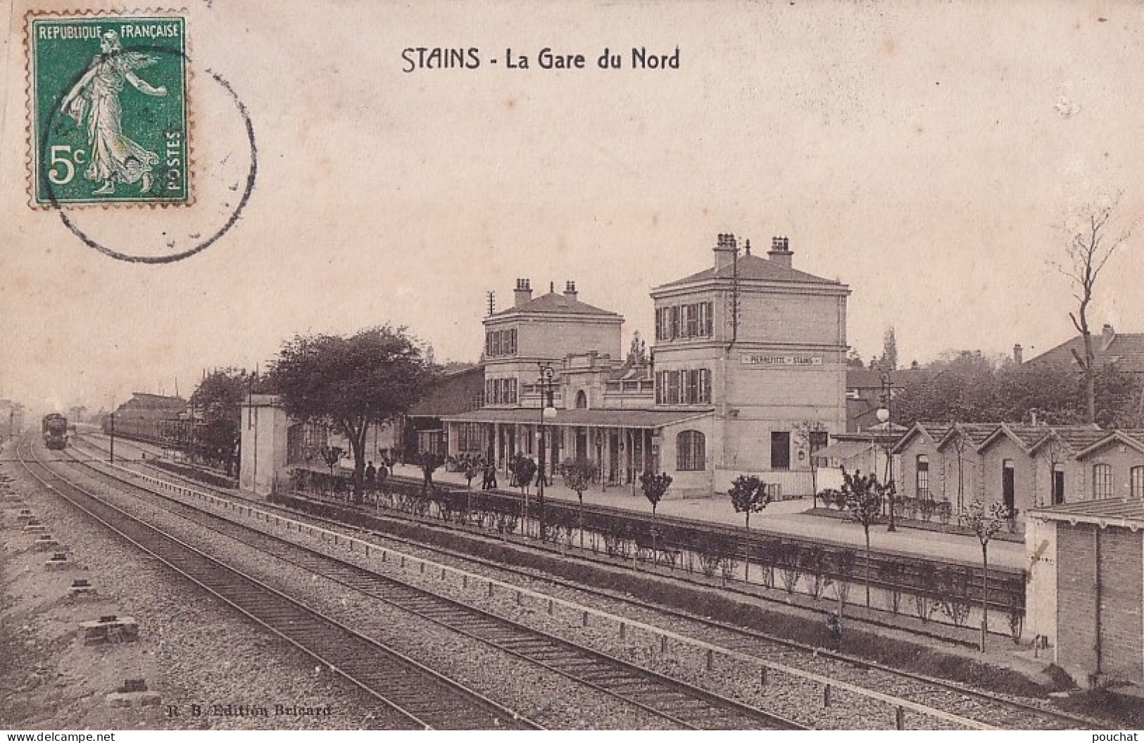 C4-93) STAINS - LA GARE DU NORD - Stains
