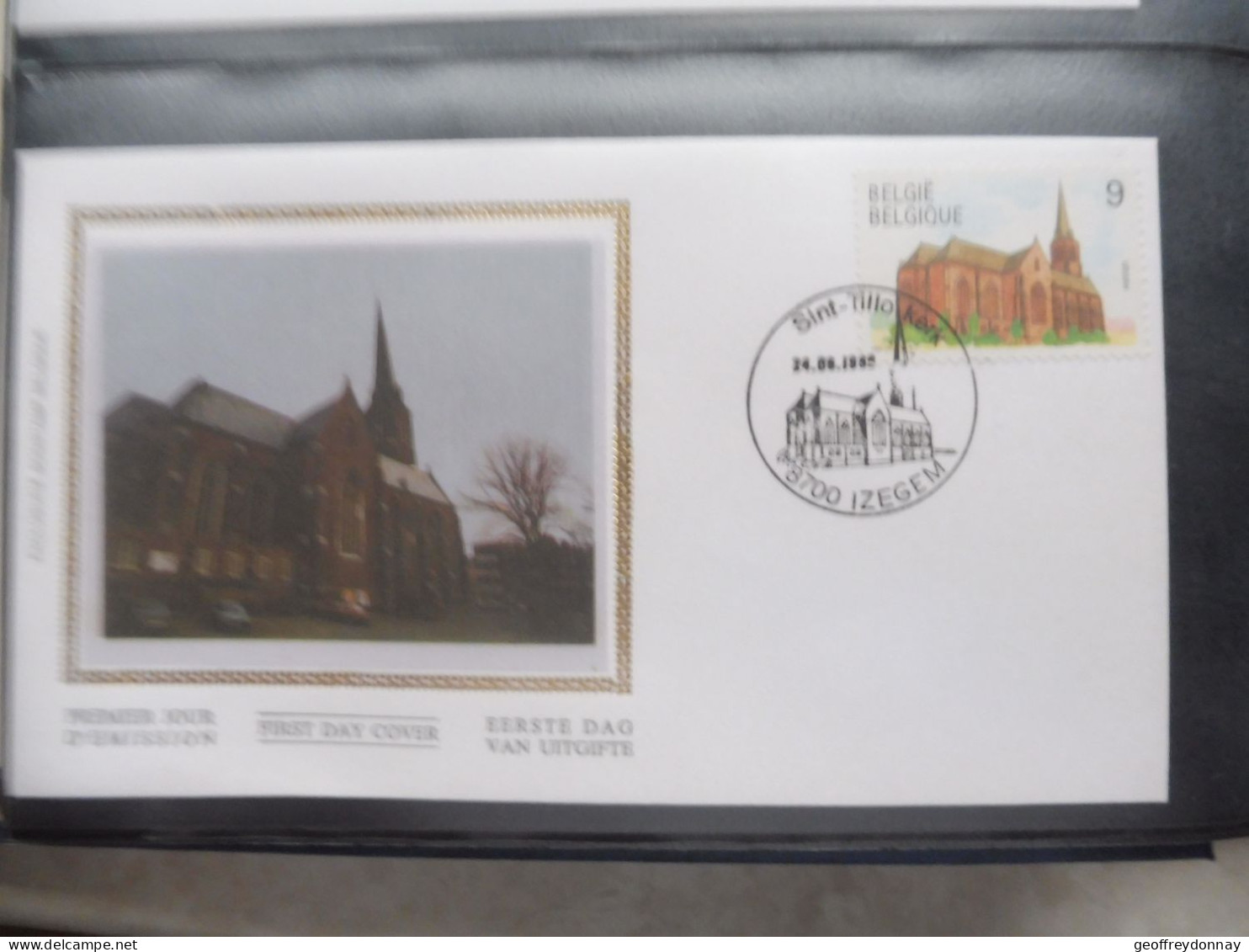 Belgique Belgie  Fdc  Soie  Fdc Z/s 2328/2331 Oblitéré Gestempelt Varié Tourisme Toerism 1989 - 1981-1990