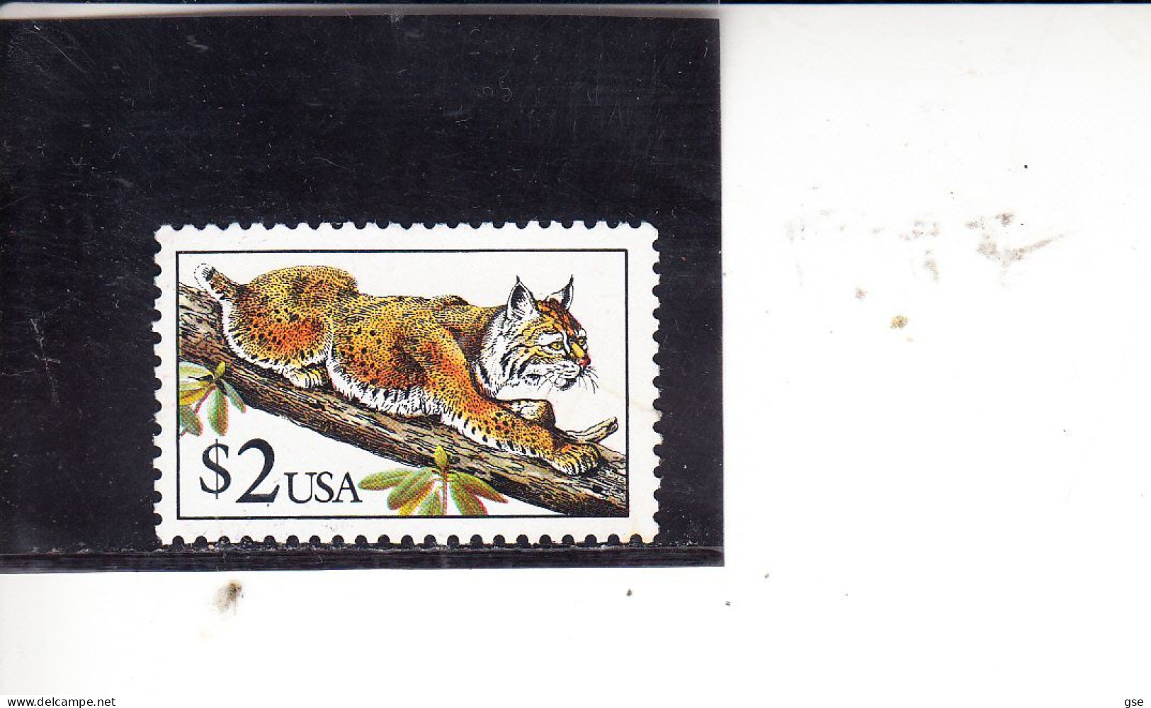 STATI UNITI  1990 - Yvert   1933° - Felino - Tigre - Big Cats (cats Of Prey)