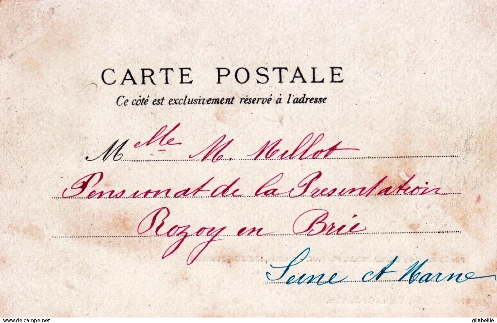 Funerailles De Mademoiselle Henriot - Sylvain - Lebaudy - Claretie - Mars 1900 - Funeral
