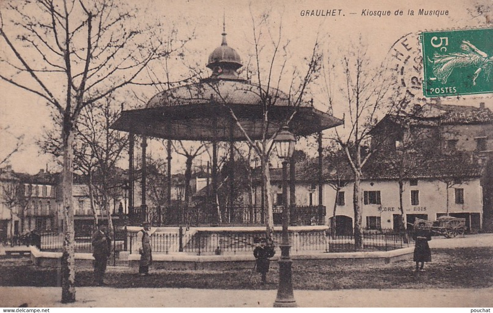 C11-81) GRAULHET - TARN - KIOSQUE DE LA MUSIQUE - ANIMEE - HABITANTS - EN  1911 - Graulhet