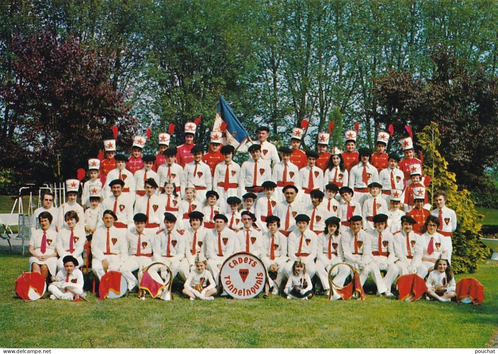 C18-47) TONNEINS - CADETS TONNEINQUAIS - BATTERIE - FANFARE - MAJORETTES - ( 2 SCANS ) - Tonneins