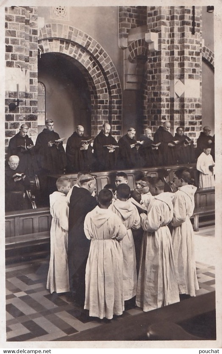 C19-81) DOURGNE - TARN - ABBAYE DE SAINT BENOIT D'EN CALCAT - LA SCHOLA DES ENFANTS -  EN 1939 - ( 2 SCANS )   - Dourgne