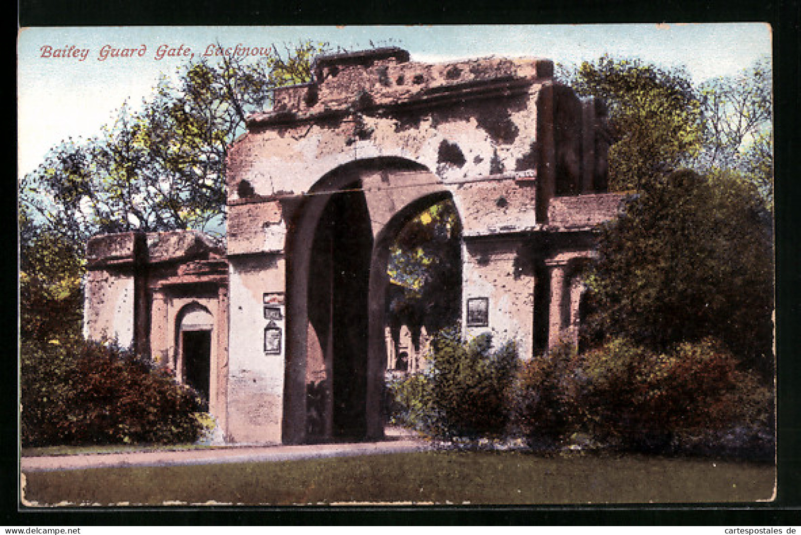 AK Lucknow, Bailey Guard Gate  - Inde