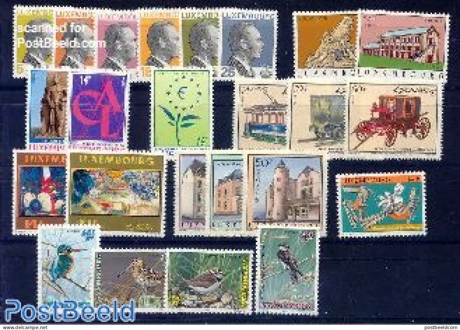 Luxemburg 1993 Yearset 1993, Complete, 24v, Mint NH, Various - Yearsets (by Country) - Nuovi
