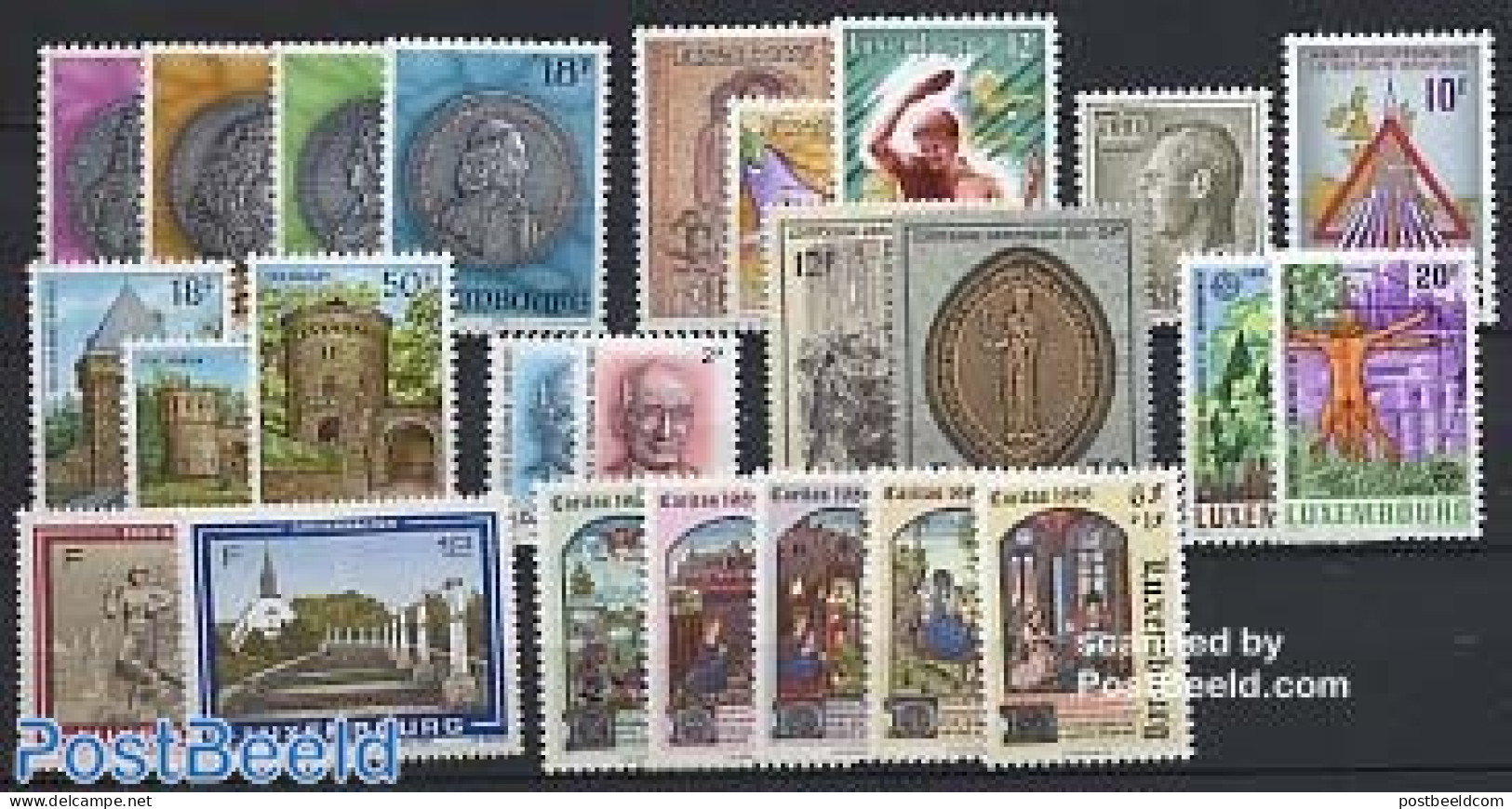 Luxemburg 1986 Yearset 1986 (25v), Mint NH, Various - Yearsets (by Country) - Neufs