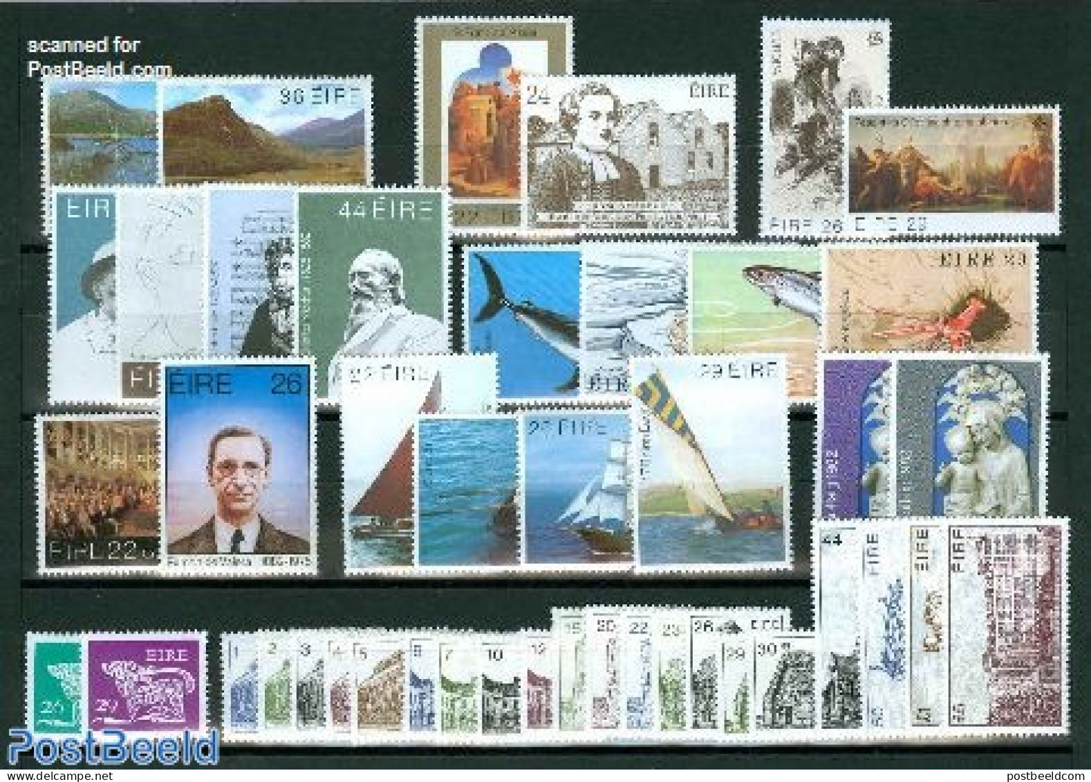 Ireland 1982 Yearset 1982, Complete, 44v, Mint NH, Various - Yearsets (by Country) - Unused Stamps