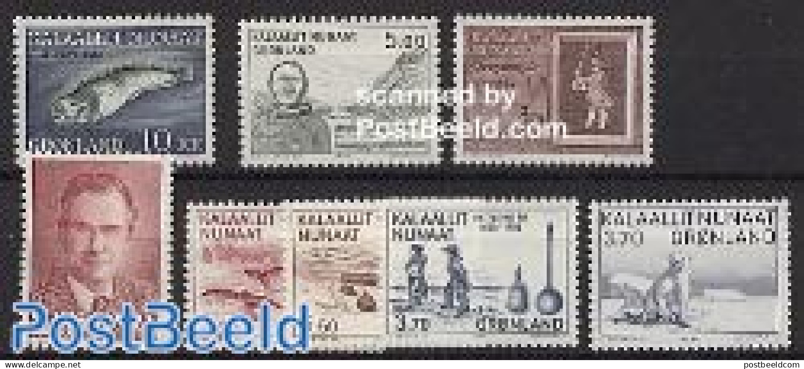 Greenland 1984 Yearset 1984 (8v), Mint NH, Various - Yearsets (by Country) - Neufs