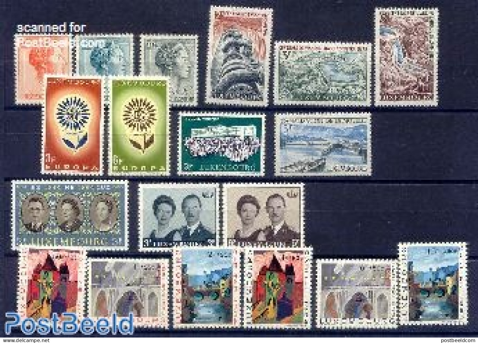 Luxemburg 1964 Yearset 1964, Complete, 19v, Mint NH, Various - Yearsets (by Country) - Unused Stamps