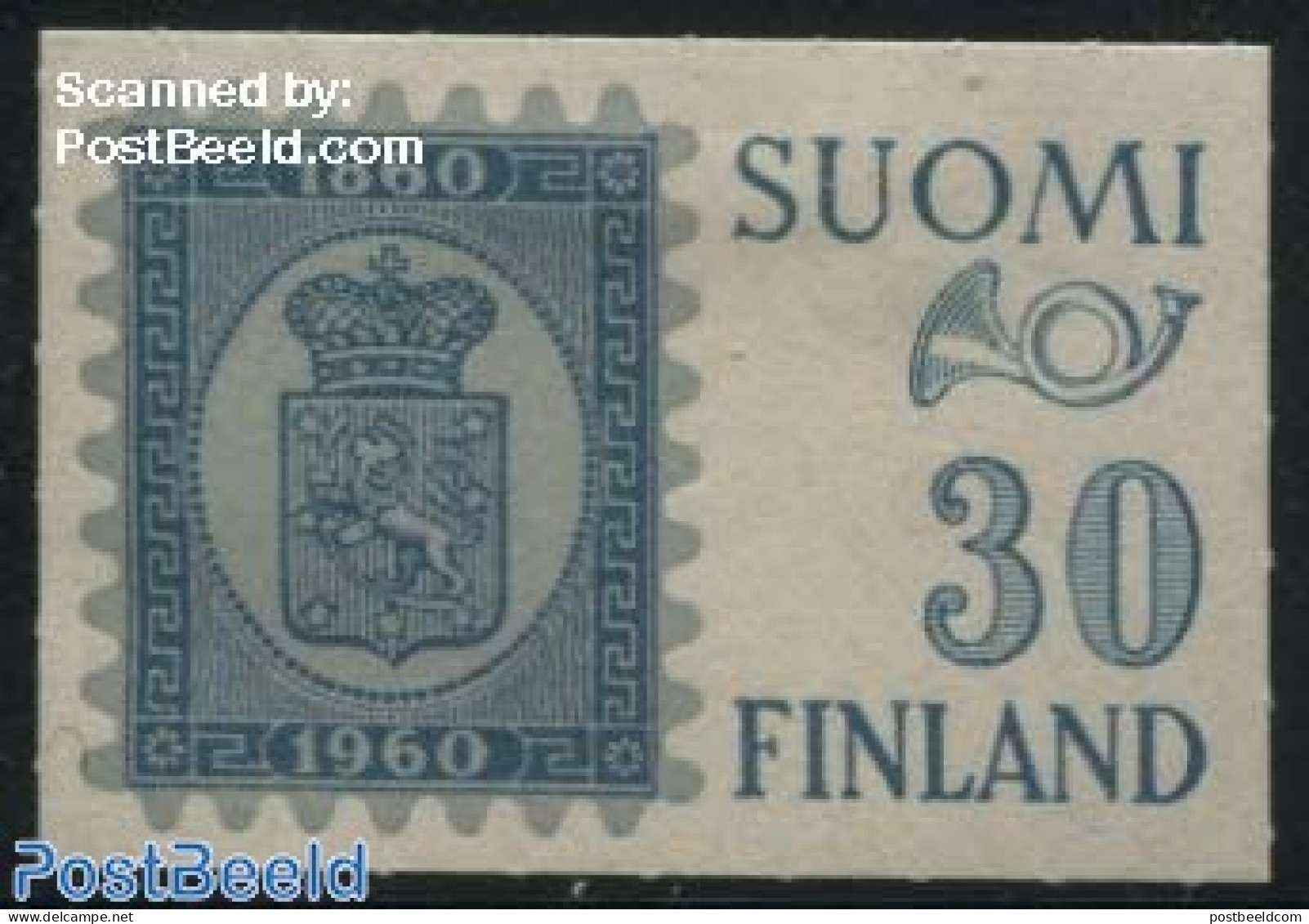 Finland 1960 Helsinki 1960 Exposition 1v, Mint NH, 100 Years Stamps - Philately - Stamps On Stamps - Ungebraucht