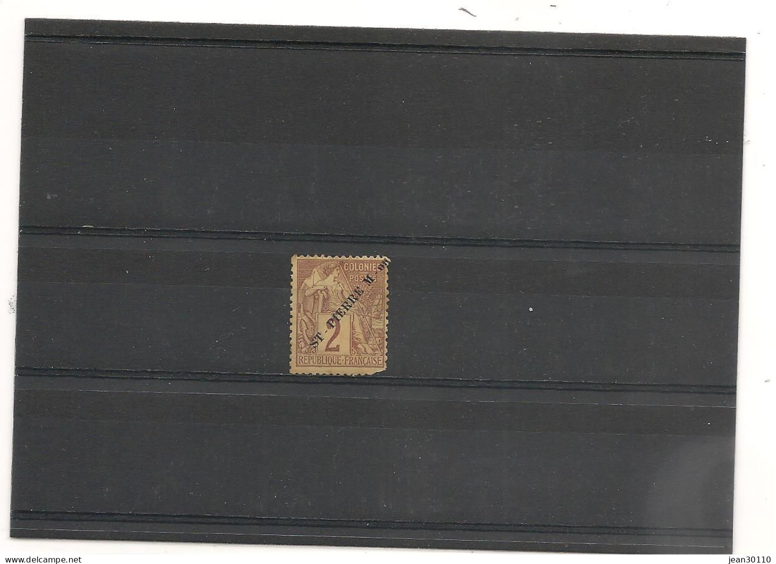 St PIERRE Et MIQUELON  1861 N° 18 (**) Cote : 18,00 € - Unused Stamps