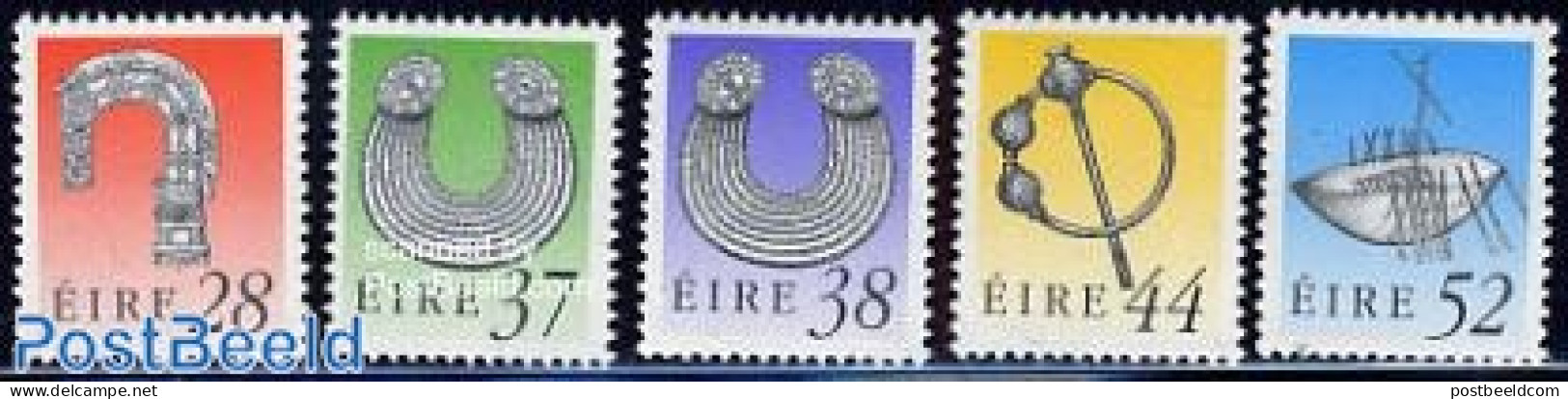 Ireland 1991 Definitives 5v, Mint NH, Art - Art & Antique Objects - Unused Stamps