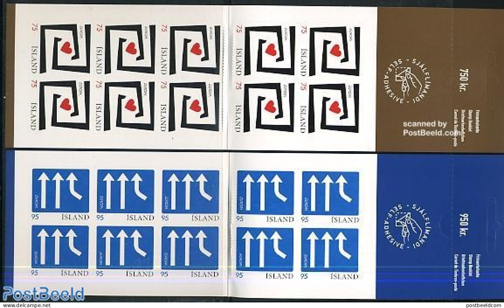 Iceland 2006 Europa 2 Booklets S-a, Mint NH, History - Europa (cept) - Stamp Booklets - Nuovi