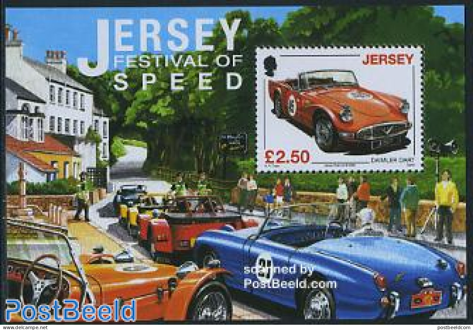 Jersey 2008 Festival Of Speed S/s (Daimler Dart), Mint NH, Sport - Transport - Autosports - Automobiles - Coches