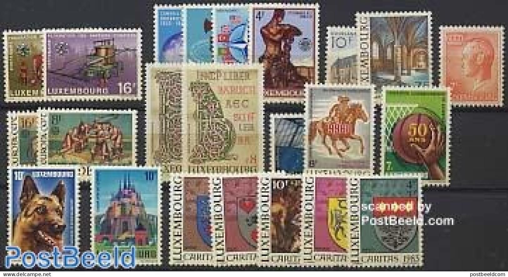 Luxemburg 1983 Yearset 1983 (23v), Mint NH, Various - Yearsets (by Country) - Nuevos