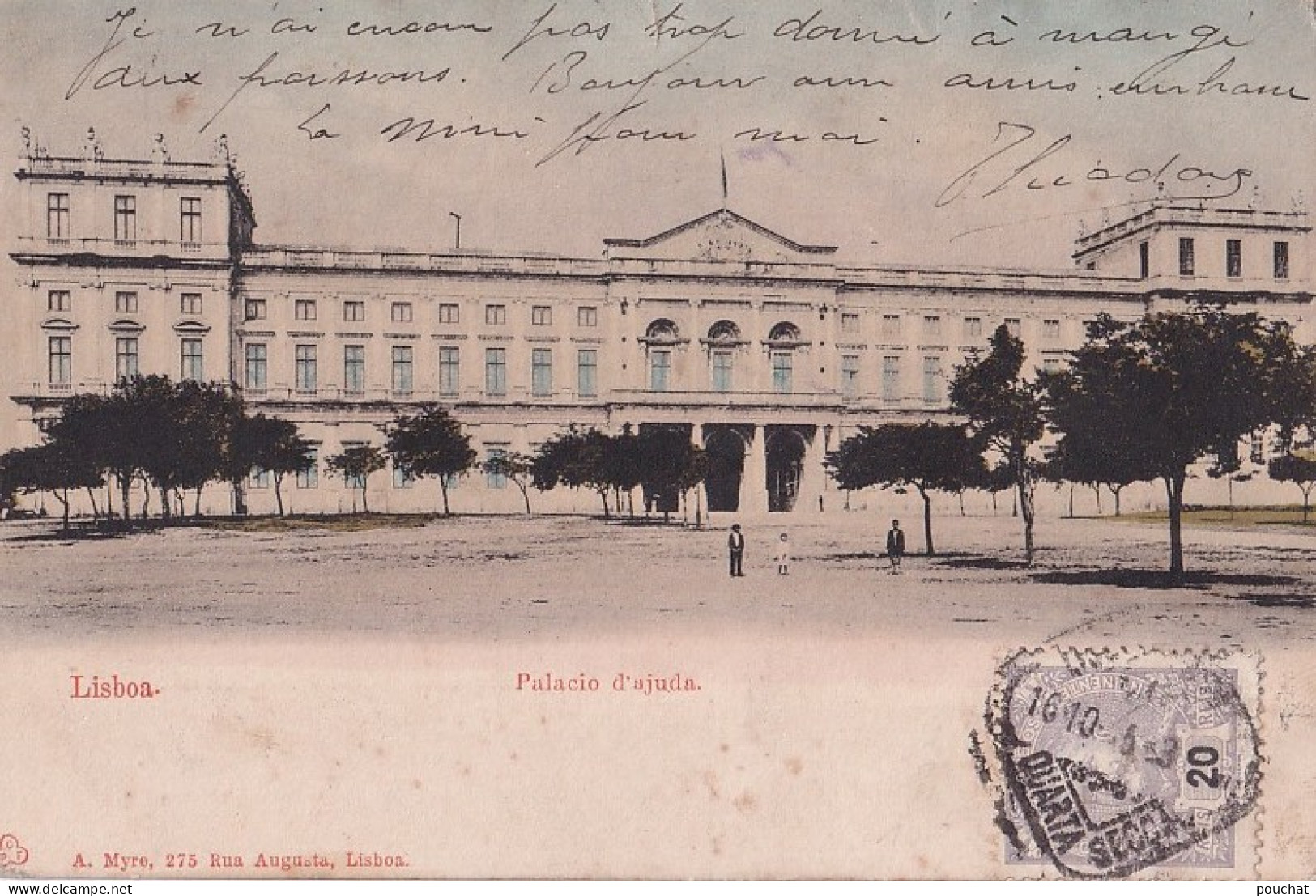 D11- LISBOA -  PALACIO D ' AJUDA - EN  1905 - Lisboa