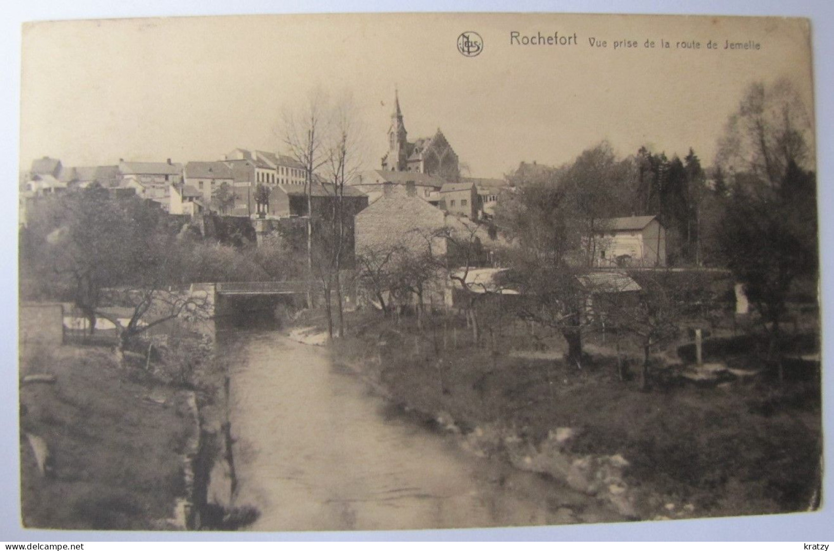 BELGIQUE - NAMUR - ROCHEFORT - Vue Prise De La Route De Jemelle - 1922 - Rochefort