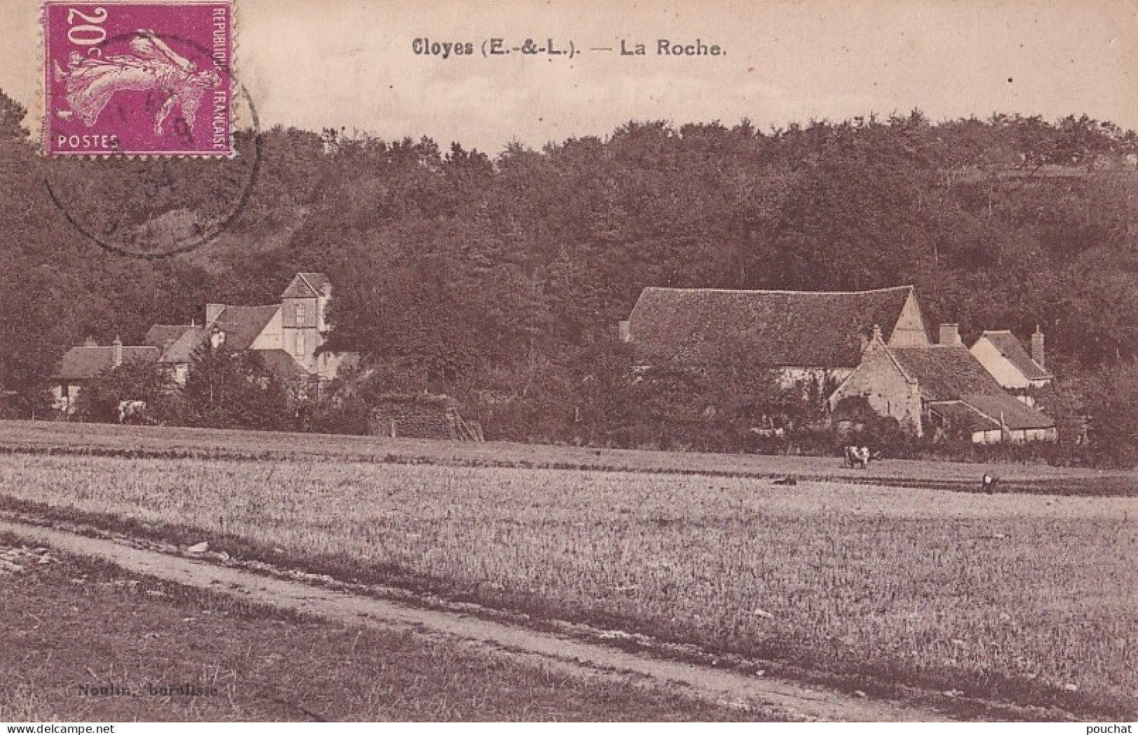 D13-28) CLOYES - EURE ET LOIR - LA ROCHE - EN  1934 - Cloyes-sur-le-Loir